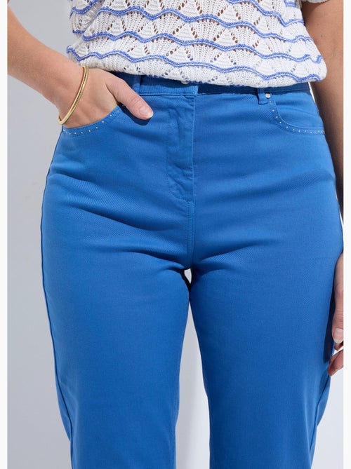 Pantalon droit 5 poches coton stretch - Afibel - Kiabi Pantalon droit 5 poches coton stretch - Afibel - Kiabi