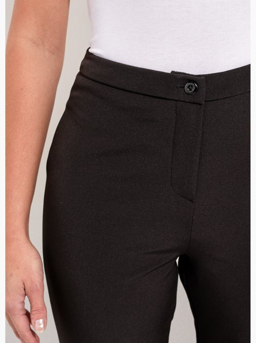 Pantalon droit 7/8e uni infroissable - Afibel - Kiabi