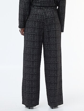 Pantalon droit à carreaux 'JDY'