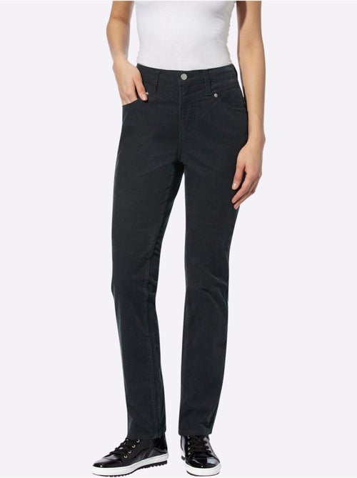 Pantalon droit à cinq poches Regular Fit - Taille standard - Helline - Kiabi