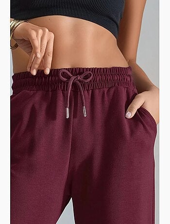 Pantalon droit à enfiler, coupe classique hiccup