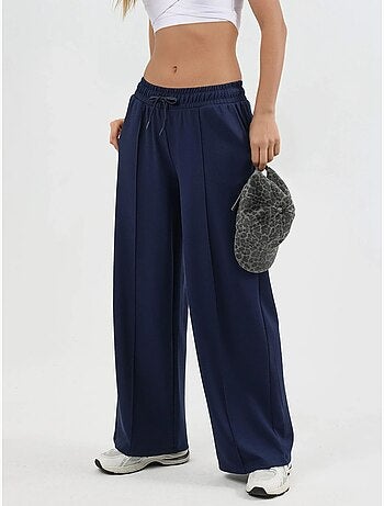 Pantalon droit à taille élastique busem