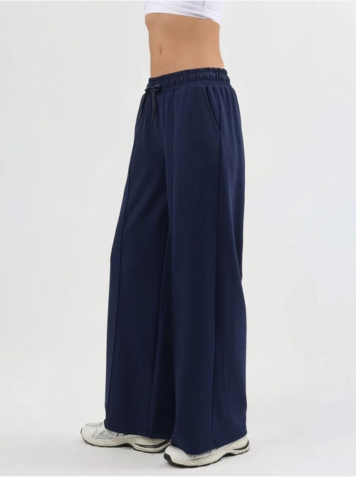 Pantalon droit à taille élastique busem - Kiabi