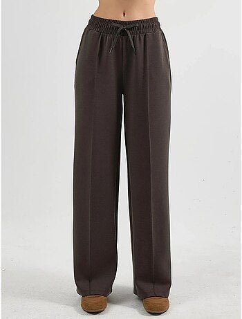 Pantalon droit à taille élastique busem