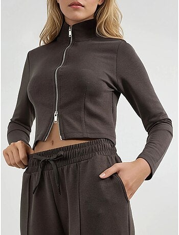 Pantalon droit à taille élastique busem