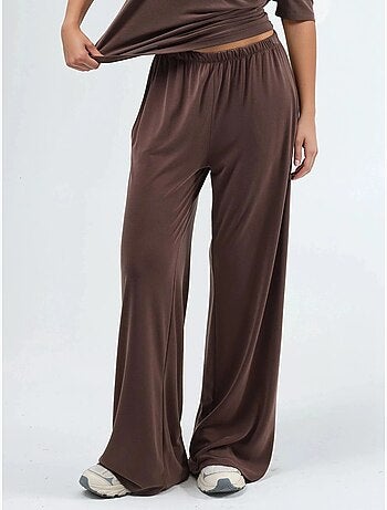 Pantalon droit à taille élastique busem