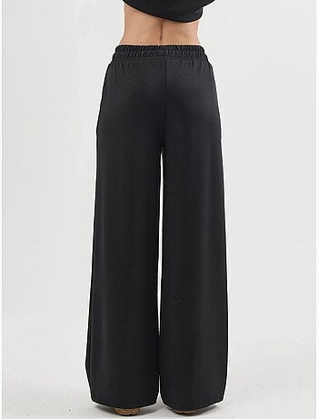 Pantalon droit à taille élastique busem