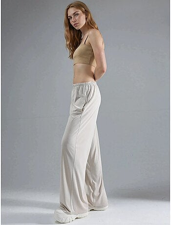 Pantalon droit à taille élastique busem