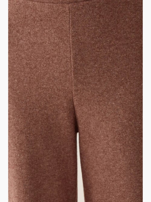 Pantalon droit à taille élastique hiccup - Kiabi Pantalon droit à taille élastique hiccup - Kiabi