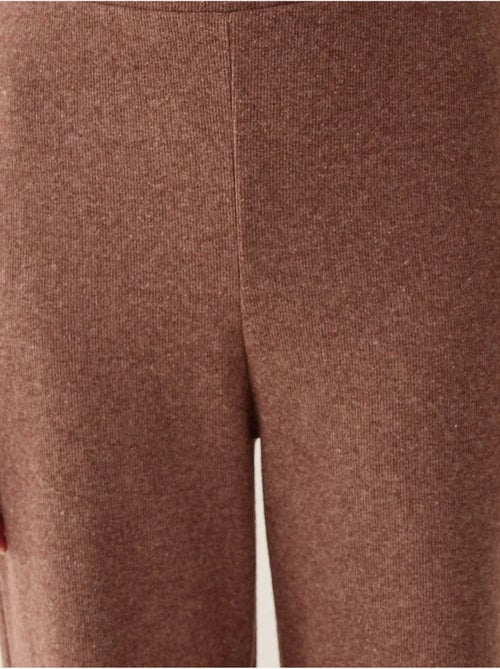 Pantalon droit à taille élastique - Kiabi