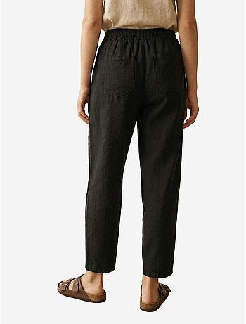 Pantalon droit à taille élastique my fashion