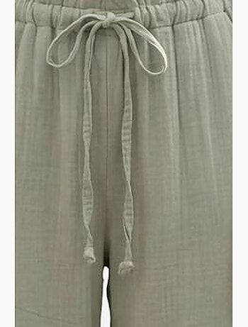 Pantalon droit à taille élastique my fashion