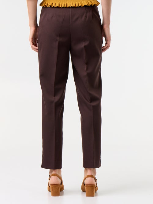 Pantalon droit à taille haute - Kiabi Pantalon droit à taille haute - Kiabi