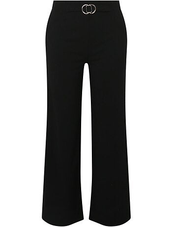 Pantalon droit avec boucle dorée PAPRIKA