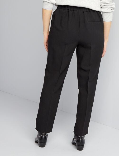 Pantalon enduit femme online kiabi