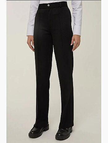 Pantalon droit avec coutures détaillées hiccup