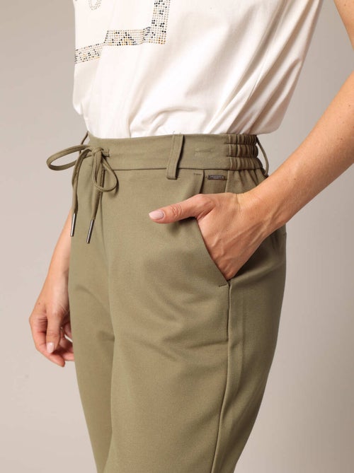 Pantalon droit avec poches italiennes 'Deeluxe' - Kiabi