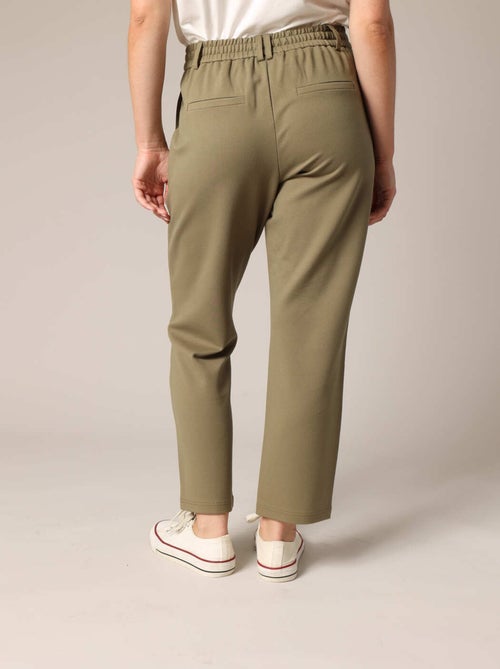 Pantalon droit avec poches italiennes 'Deeluxe' - Kiabi