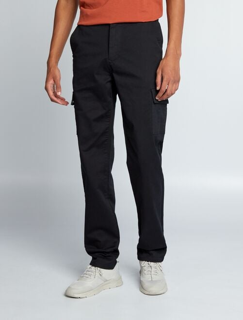 Pantalon droit avec poches sur les côtés +1m90 - L36 - Kiabi