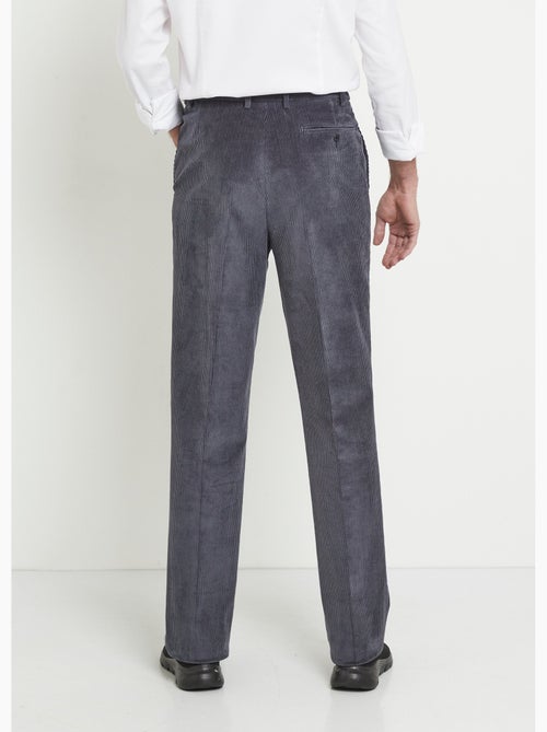 Pantalon droit ceinture élastiquée confort - Afibel - Kiabi