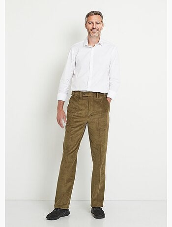 Pantalon droit ceinture élastiquée confort - Afibel