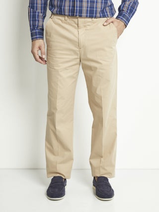Pantalon droit ceinture élastiquée confort