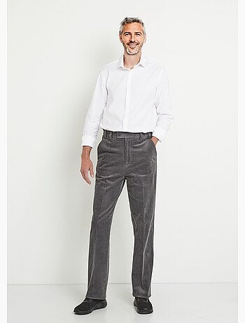 Pantalon droit ceinture élastiquée confort - Afibel