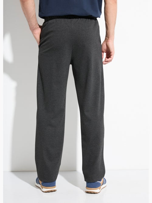 Pantalon droit ceinture élastiquée tissu extensile - Afibel - Kiabi