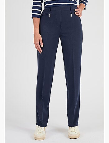 Pantalon droit classique enfilable - Damart