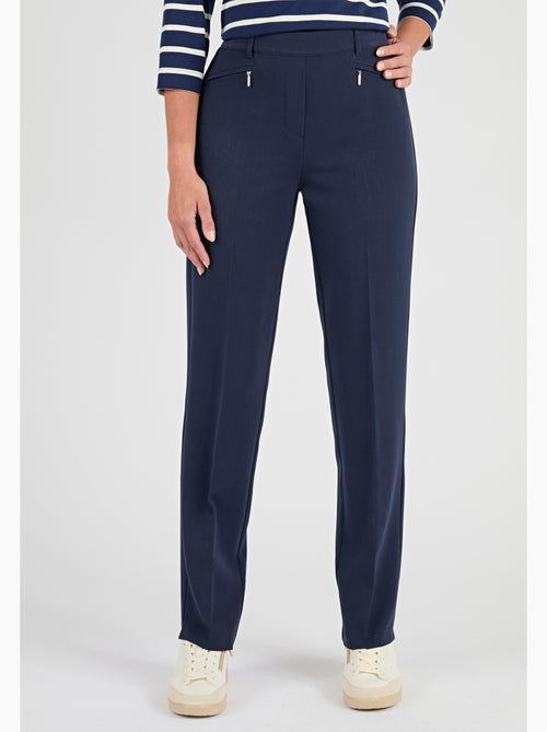 Pantalon droit classique enfilable - Damart - Kiabi