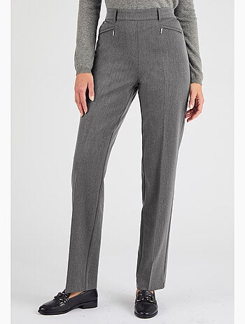 Pantalon droit classique enfilable - Damart