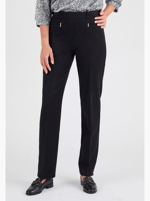 Pantalon droit classique enfilable - Damart - Kiabi Pantalon droit classique enfilable - Damart - Kiabi