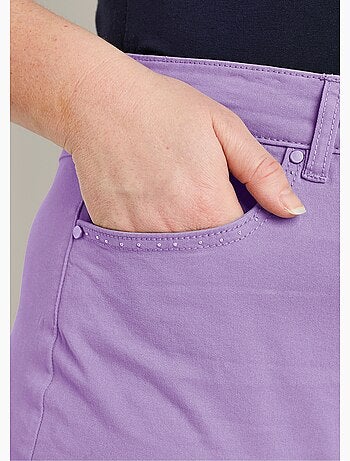 Pantalon droit coton stretch 5 poches - afibel
