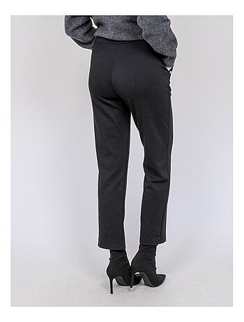 Pantalon droit détails strass ESMENA