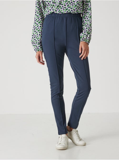 Pantalon droit élastiqué en maille milan - DAXON - Kiabi