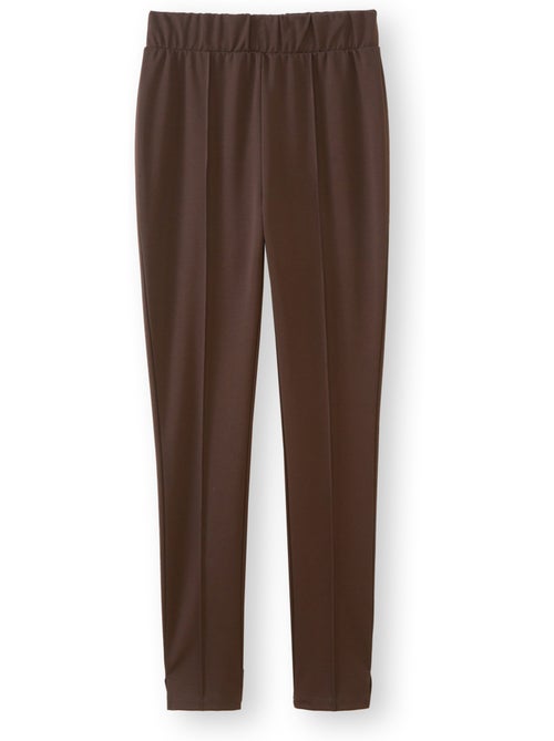 Pantalon droit élastiqué en maille milan - DAXON - Kiabi