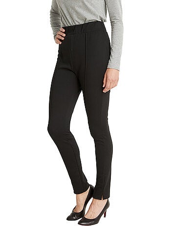 Pantalon droit élastiqué en maille milan - DAXON