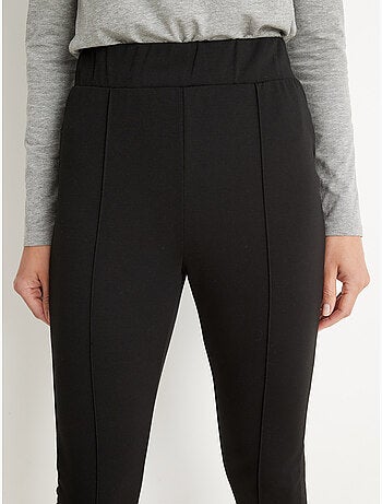 Pantalon droit élastiqué en maille milan - DAXON