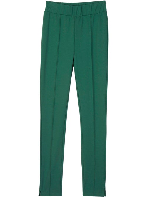 Pantalon droit élastiqué en maille milan - DAXON - Kiabi