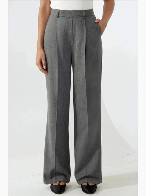 Pantalon droit élégant hiccup - Kiabi Pantalon droit élégant hiccup - Kiabi