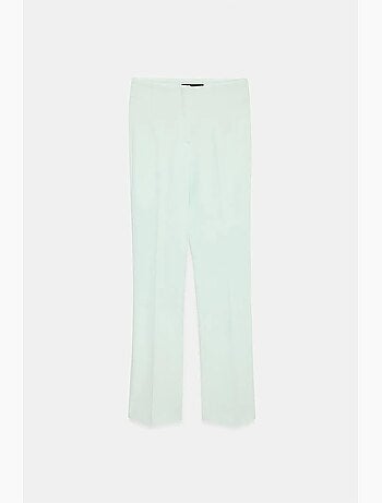 Pantalon droit en crêpe pour femme dilvin