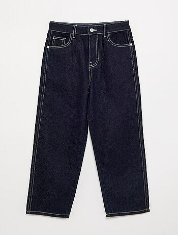 Pantalon droit en denim