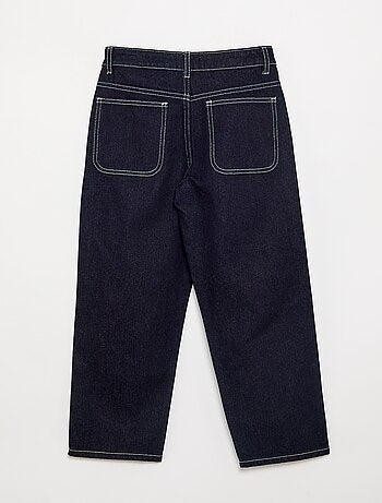 Pantalon droit en denim