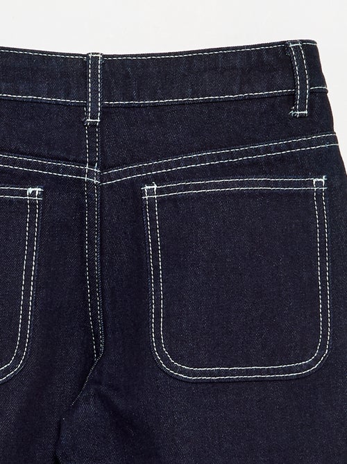 Pantalon droit en denim - Kiabi Pantalon droit en denim - Kiabi