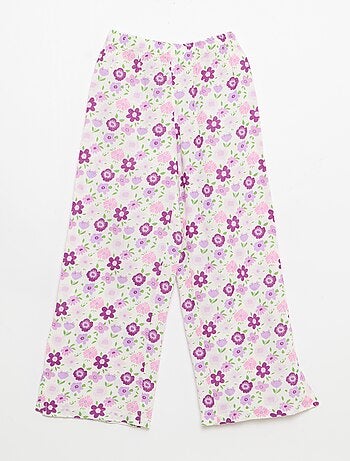 Pantalon droit en lin mélangé