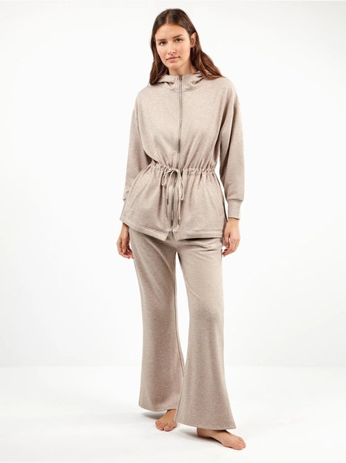 Pantalon droit en molleton - Kiabi Pantalon droit en molleton - Kiabi