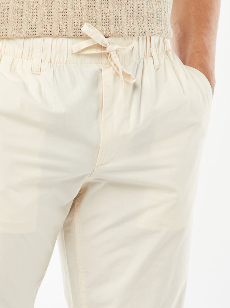 Débardeur coton bio blanc | Homme | Made In France