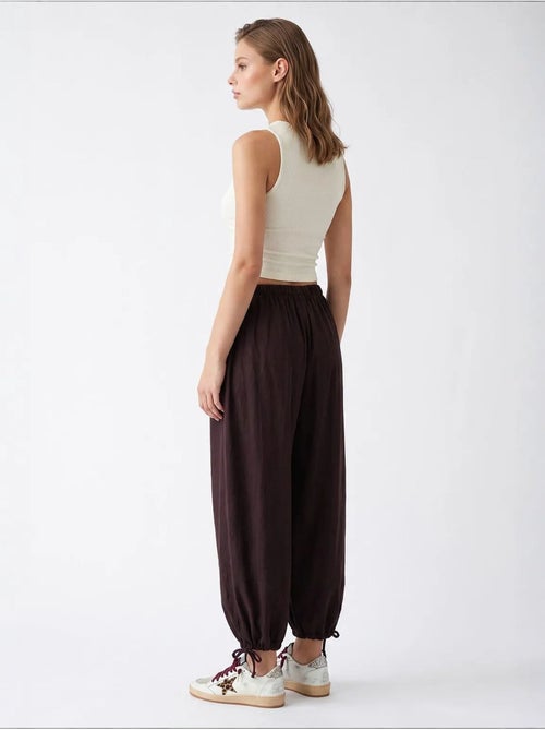 Pantalon droit en tencel mixray - Kiabi Pantalon droit en tencel mixray - Kiabi