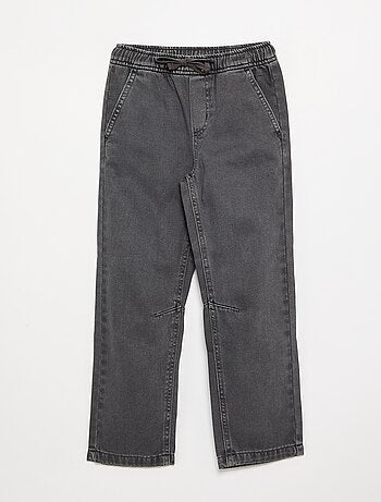 Pantalon droit en twill