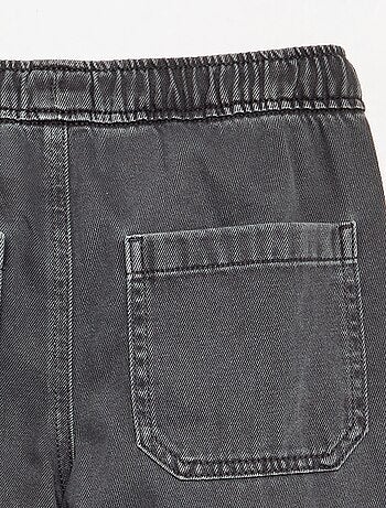 Pantalon droit en twill